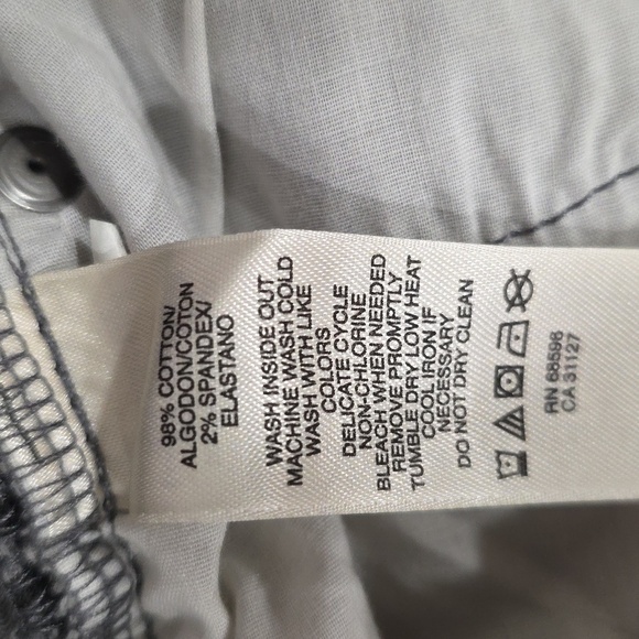 DKNY Premium Denim Jeggings in Two Tone Herringbone Design. Size 10 - Picture 5 of 8